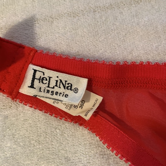 Sheer Red Underwire Bra from Felina Lingerie - Picture 6 of 6